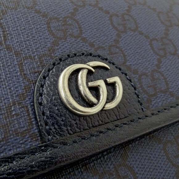 GUCCI Authentic Blue Shoulder Bag - Picture 9 of 10